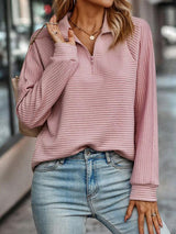 Viola - Elegant V-Neck Sweater - Threadford