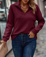 Viola - Elegant V-Neck Sweater - Threadford