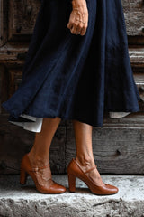 Caella™ | Elegant sandals with straps and compact heel, perfect for any occasion - Threadford