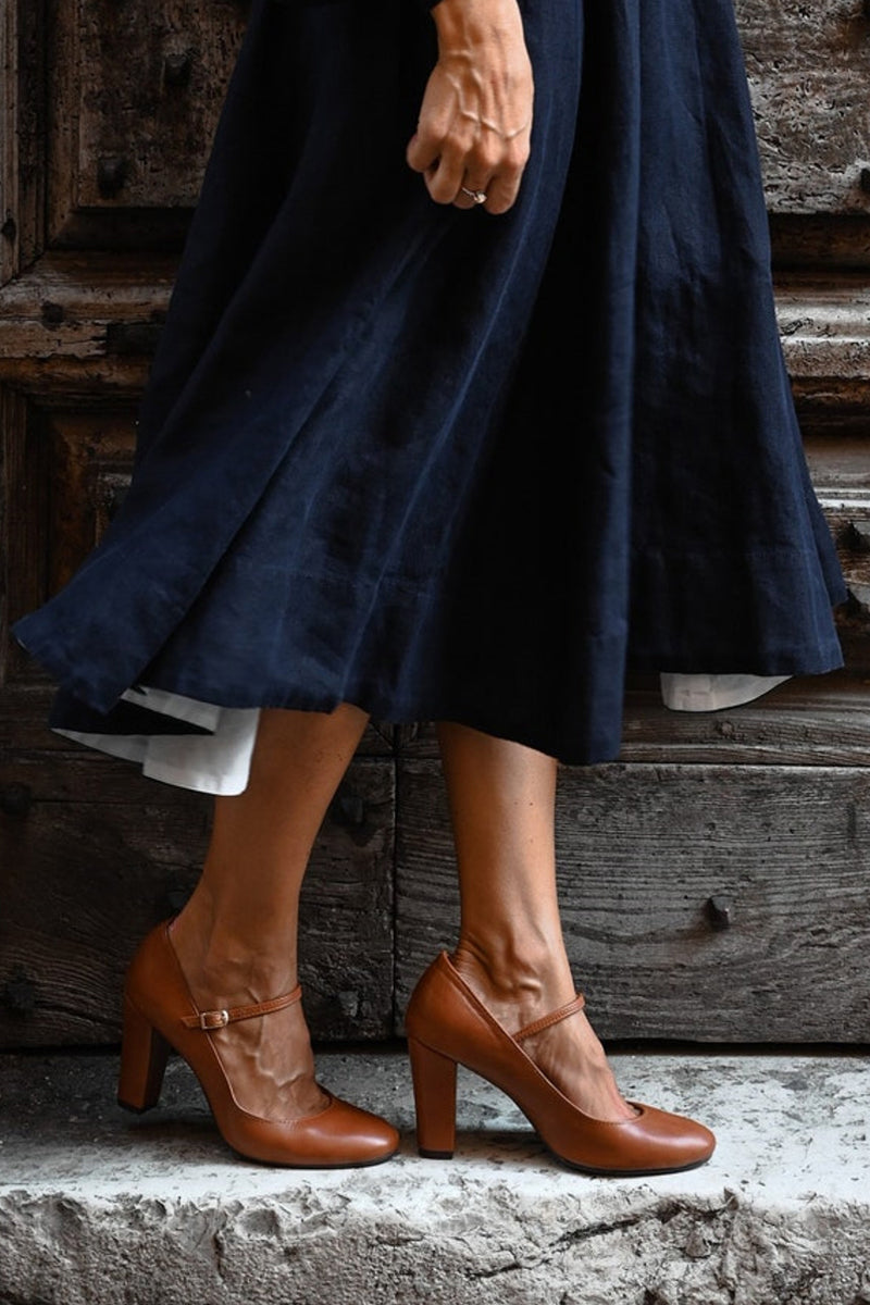 Caella™ | Elegant sandals with straps and compact heel, perfect for any occasion - Threadford