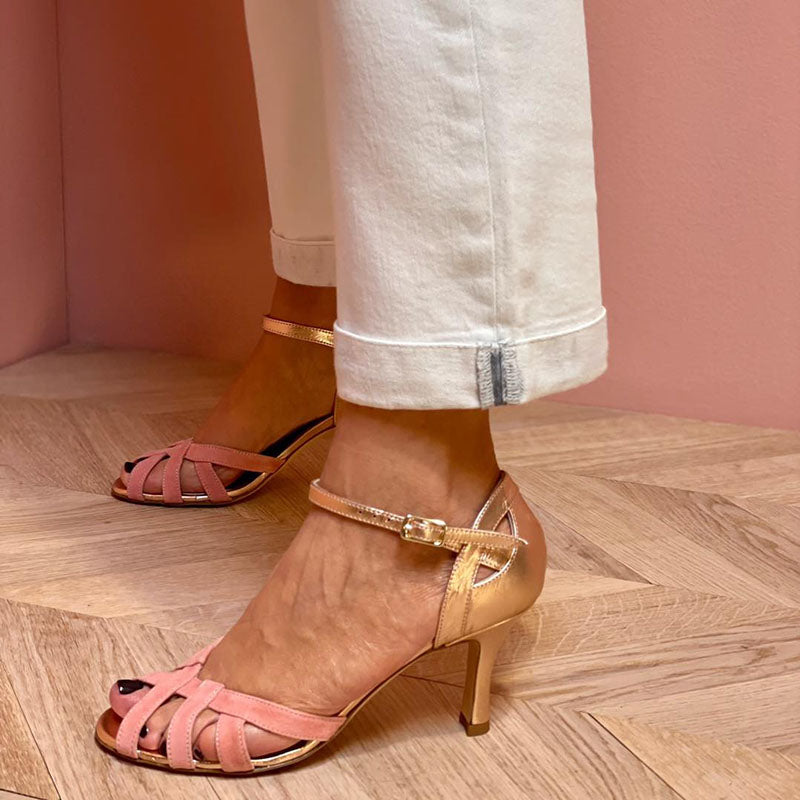 Mirano™ | Elegant open-toe stiletto sandals for a sophisticated style - Threadford