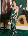 The Floral Slit Maxi Dress - Threadford