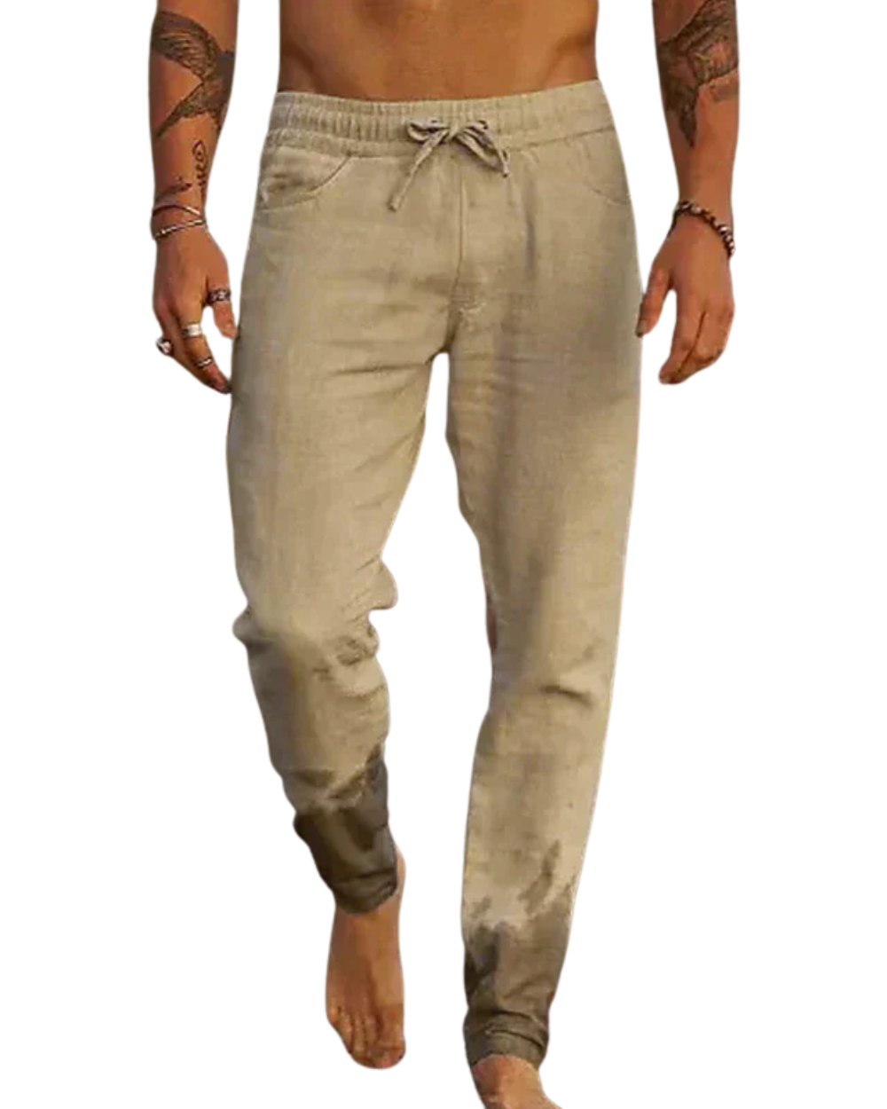 Linen Beach Pants - Threadford