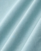 Blue Square Neck Shirred Slip Midi Dress - Threadford