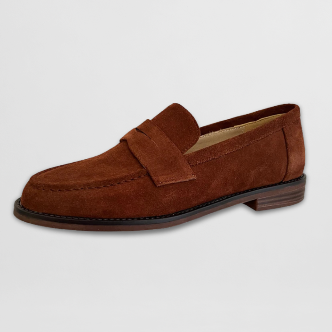Marcelline | Elegant Vintage Loafers - Threadford