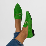 Lorette | Colourful and Elegant Boho Loafers - Threadford