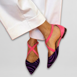 Judith | Elegant Ballerinas with Refined Straps - Threadford