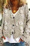 Cardigan with Petal Thread - Threadford