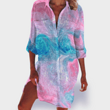 Brigitte | Colorful and Light Summer Dress - Threadford