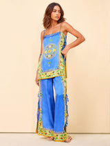 Ornate Mosaic Tiles Pants - Threadford