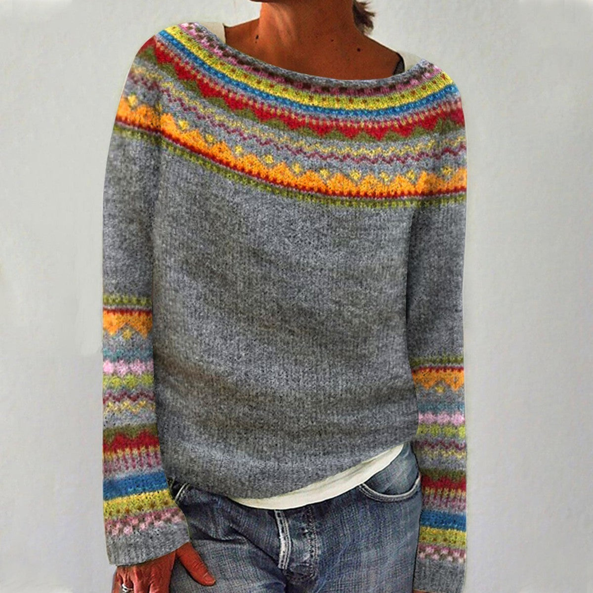 Pierina - Norwegian Comfort Sweater - Threadford