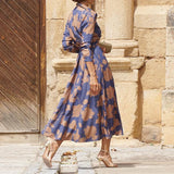 Élise | Stylish Dress with Long Sleeves - Threadford