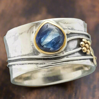 Bree - Anello con pietre preziose Boho Chic