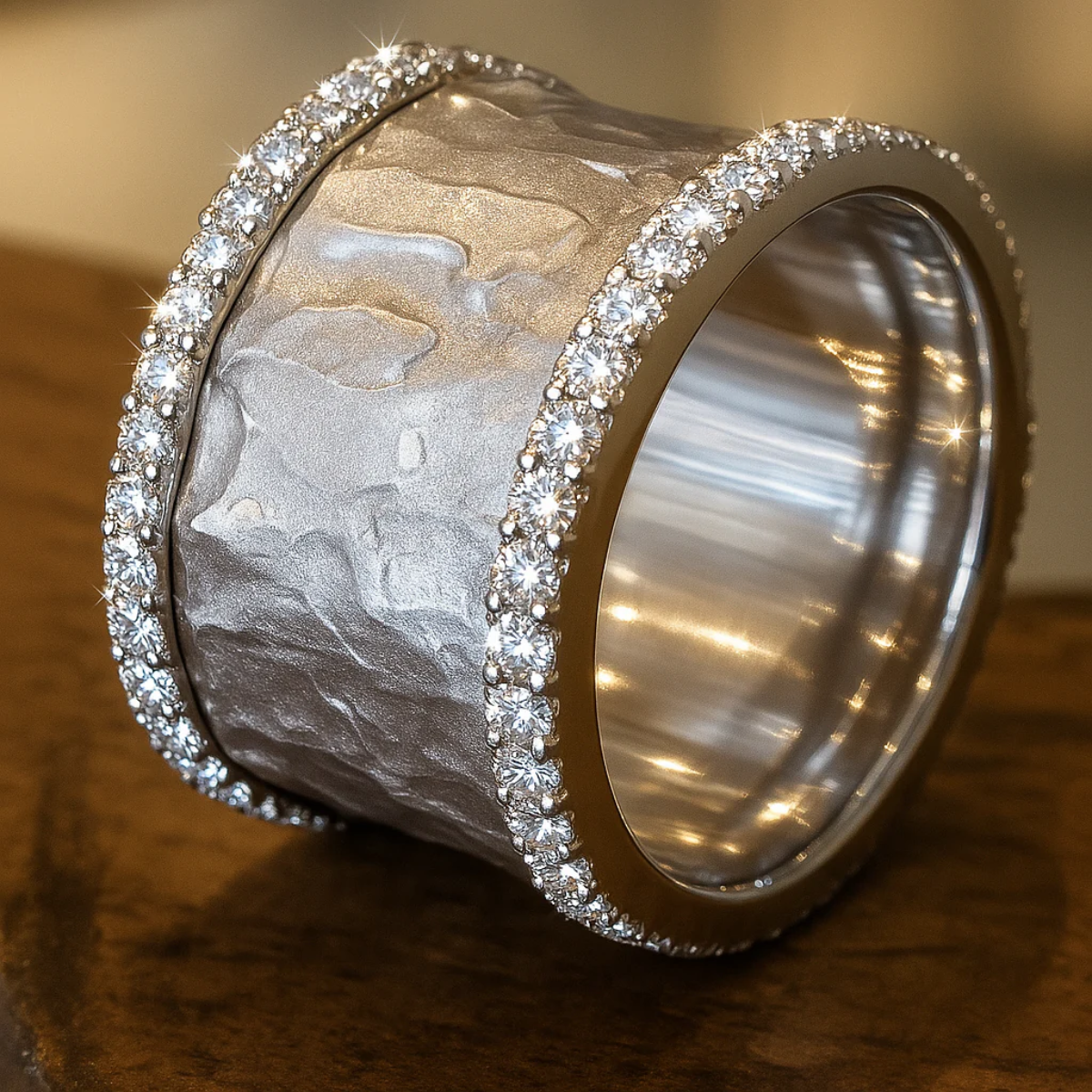 Retro Silver-Plated Zirconia Ring - Threadford