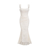 Charlotte floral jacquard maxi dress - Threadford