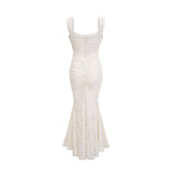 Charlotte floral jacquard maxi dress - Threadford