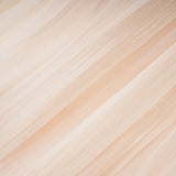 Eugénie Neutral Fully Pleated Ruffled Mini Dress - Threadford