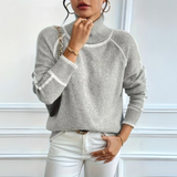 Aurora - Elegant turtleneck sweater - Threadford