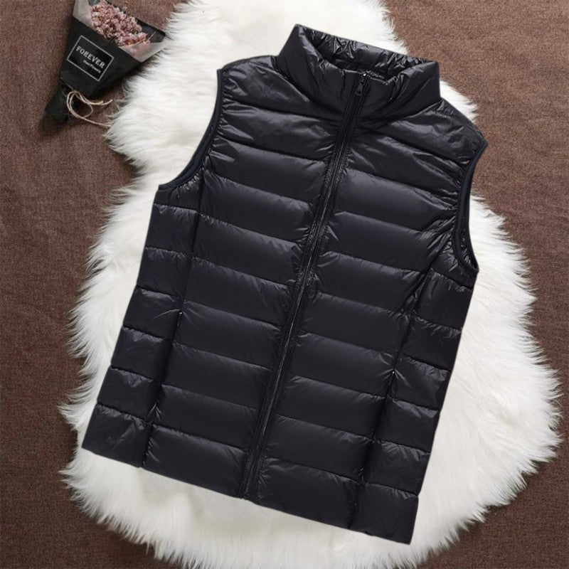 Isa Padded Gilet | Black - Threadford