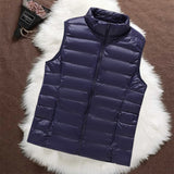 Isa Padded Gilet | Dark Blue - Threadford