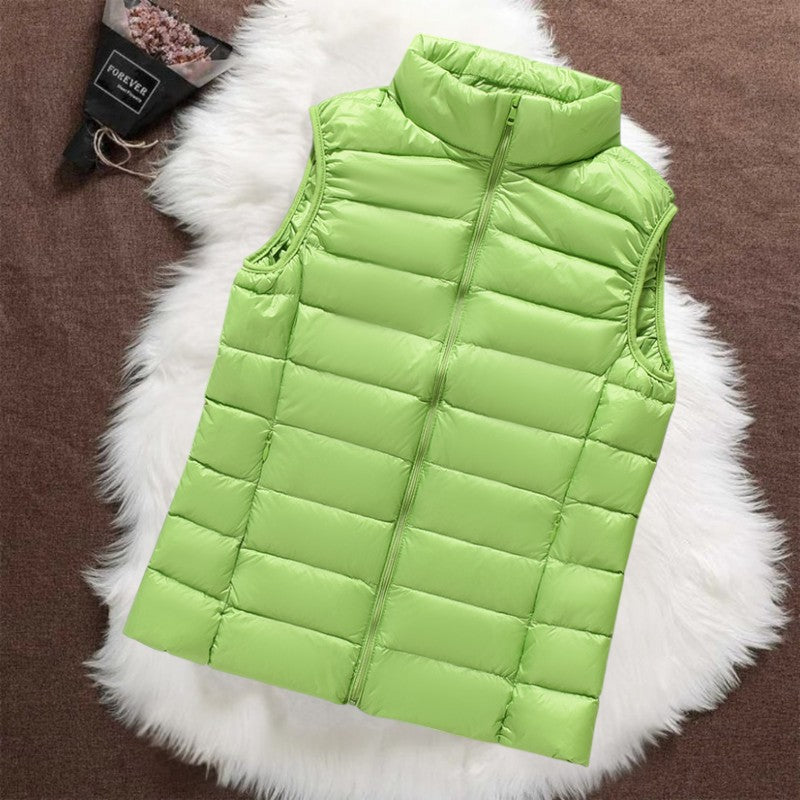 Isa Padded Gilet | Green - Threadford
