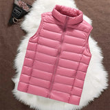 Isa Padded Gilet | Salmon - Threadford