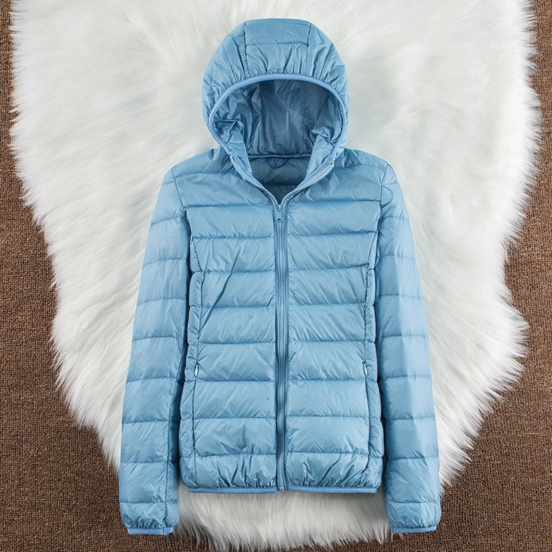 Metta Padded Jacket | Baby Blue - Threadford