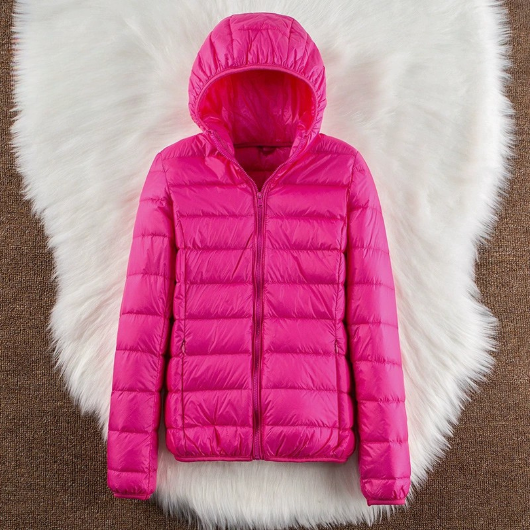 Metta Padded Jacket | Bright Pink - Threadford