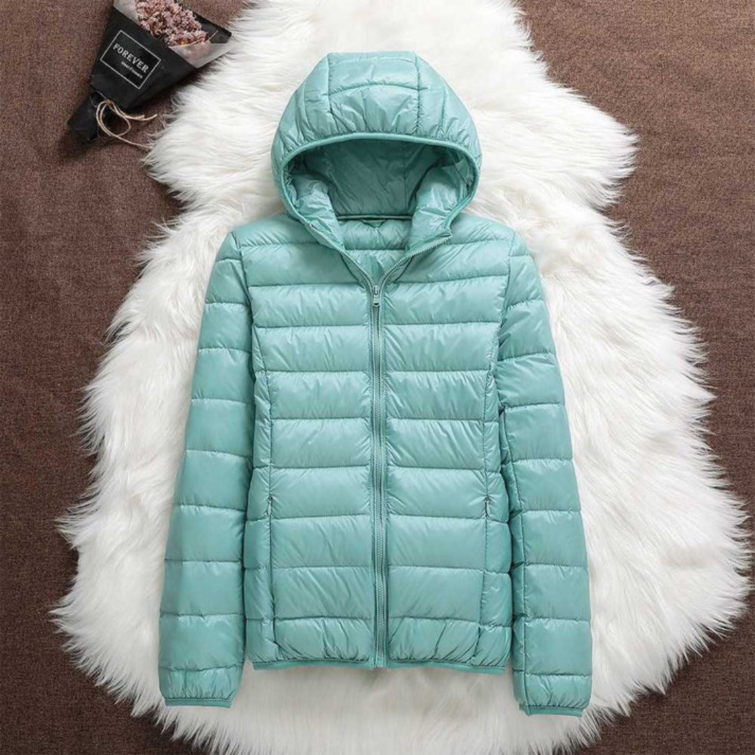 Metta Padded Jacket | Mint Green - Threadford