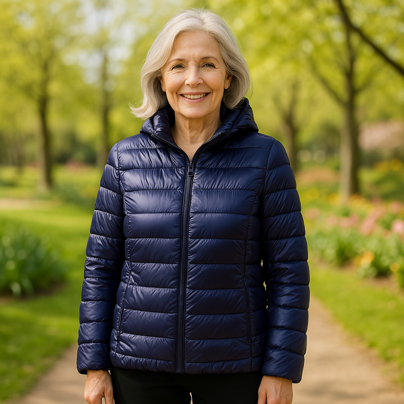 Ulla Lightweight Jacket | Dark Blue - Threadford