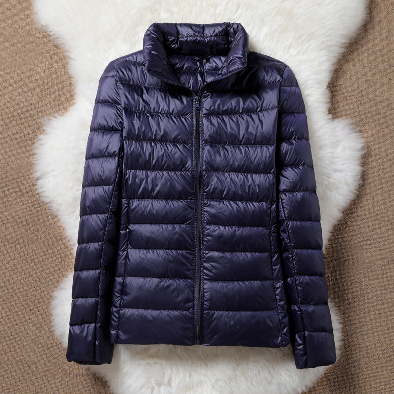 Ulla Lightweight Jacket | Dark Blue - Threadford