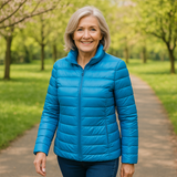 Ulla Lightweight Jacket | Heavenly Blue - Threadford