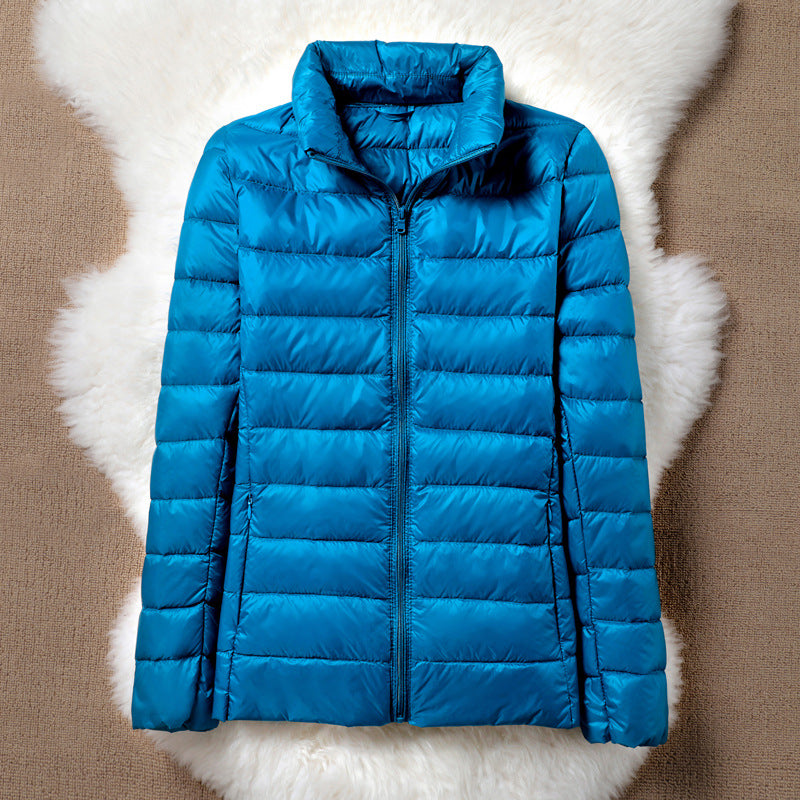 Ulla Lightweight Jacket | Heavenly Blue - Threadford