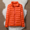 Ulla Lightweight Jacket | Orange - Threadford