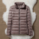 Ulla Lightweight Mid-Season Jacket | Champagne - Threadford