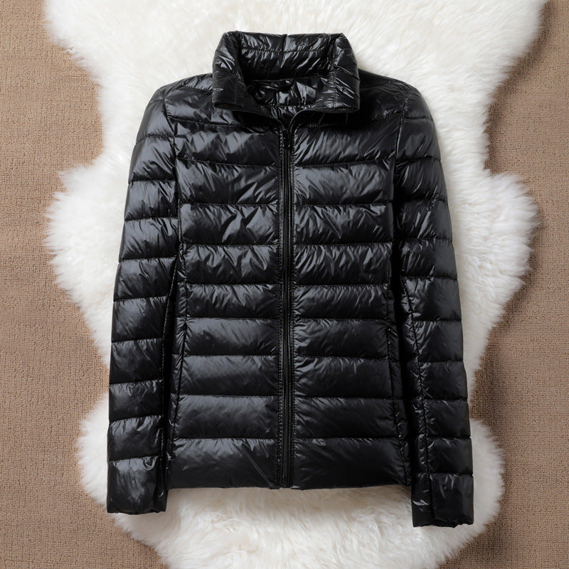 Ulla Lightweight Transitional Jacket | Black - Threadford