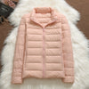 Ulla Padded Mid-Season Jacket | Light Pink - Threadford
