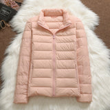 Ulla Padded Mid-Season Jacket | Light Pink - Threadford