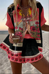 Yseline™ | Short Set in Virgin Pink Linen - Threadford