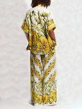 Classic Summer Oversized Tailored Printed Shirt - Threadford