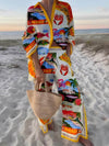 Fashion Casual Holiday Style Unique Print Set - Threadford