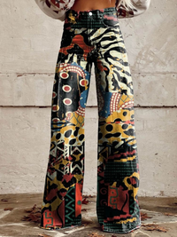 Élodie - Pantalon élégant artistique