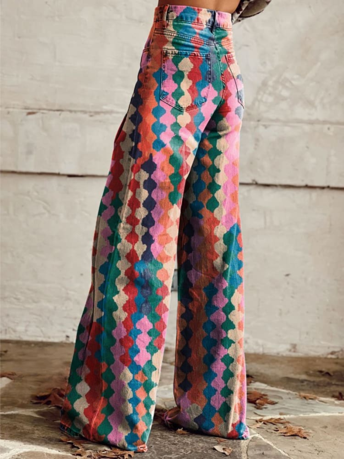 Amélie - Bohemian Spring Trousers - Threadford