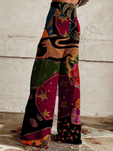 Léna - Vintage Boho Trousers - Threadford