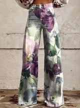 Alessia - Vintage Boho Trousers - Threadford