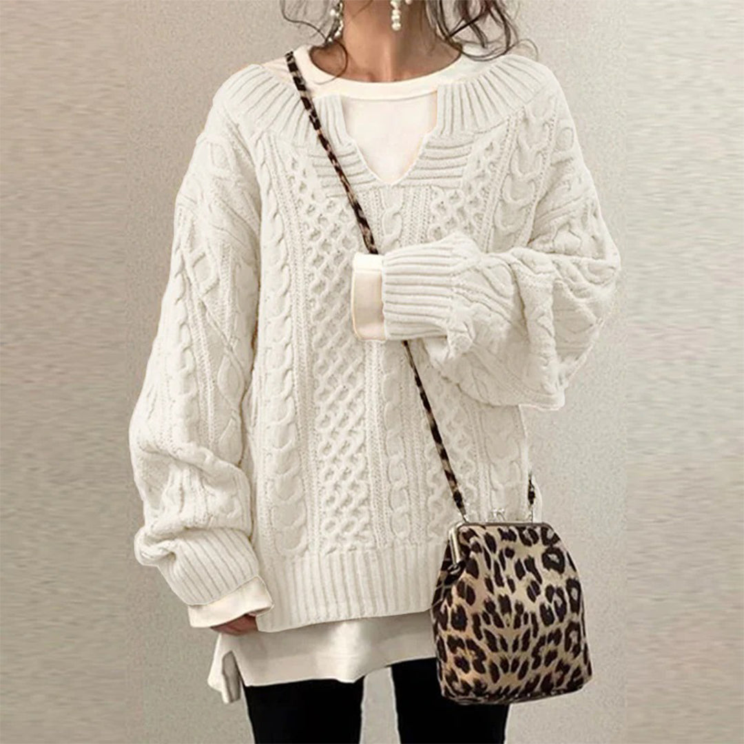 Sofia - Winter Pullover Torzato - Threadford