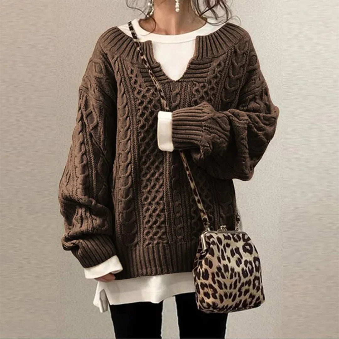 Sofia - Winter Pullover Torzato - Threadford
