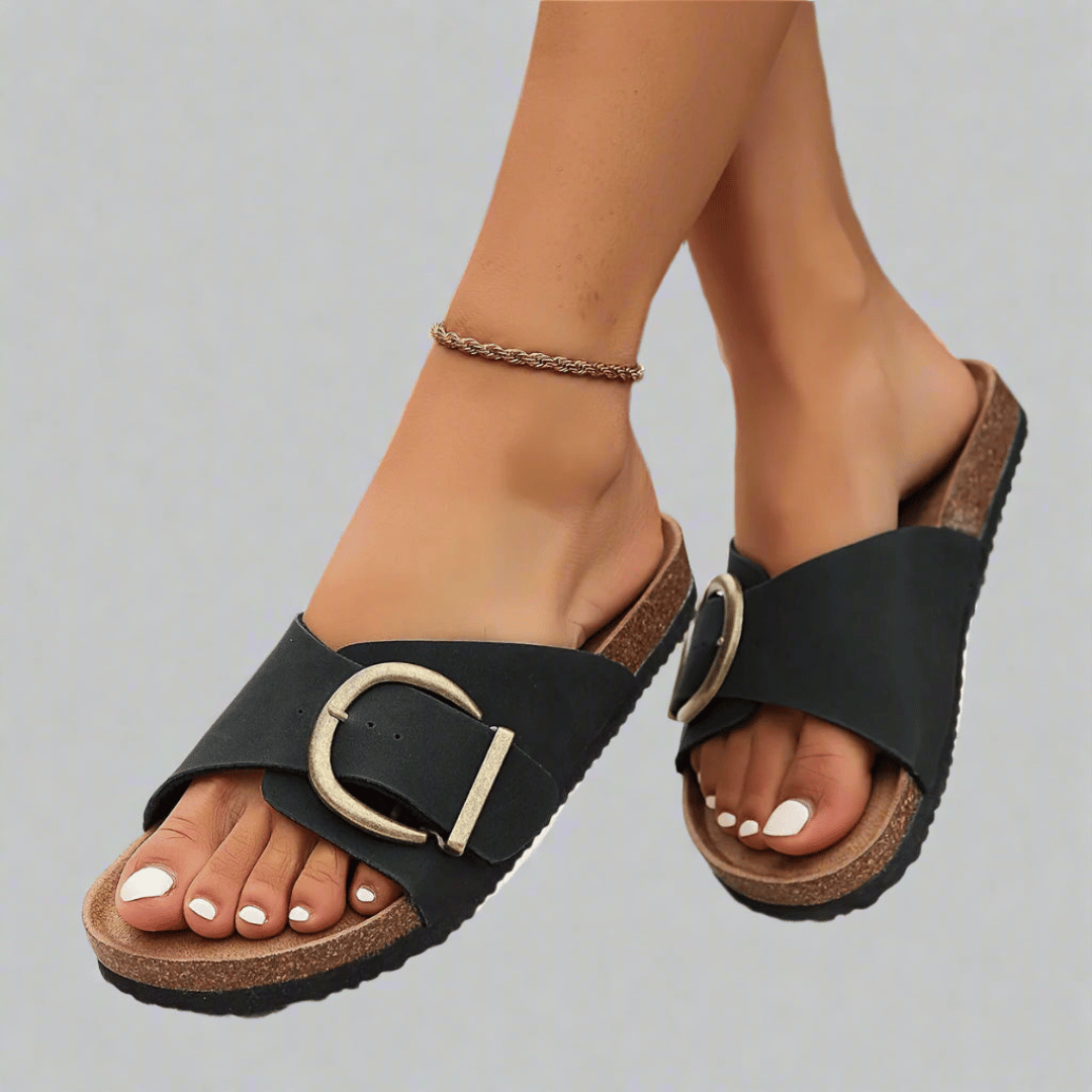 Theresa™| Elegant Orthopaedic Sandals - Threadford