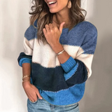 Elisa - Retro-Chic Knit Sweater - Threadford