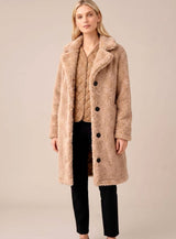 Clara | Oversized Plush Teddy Coat for Women
